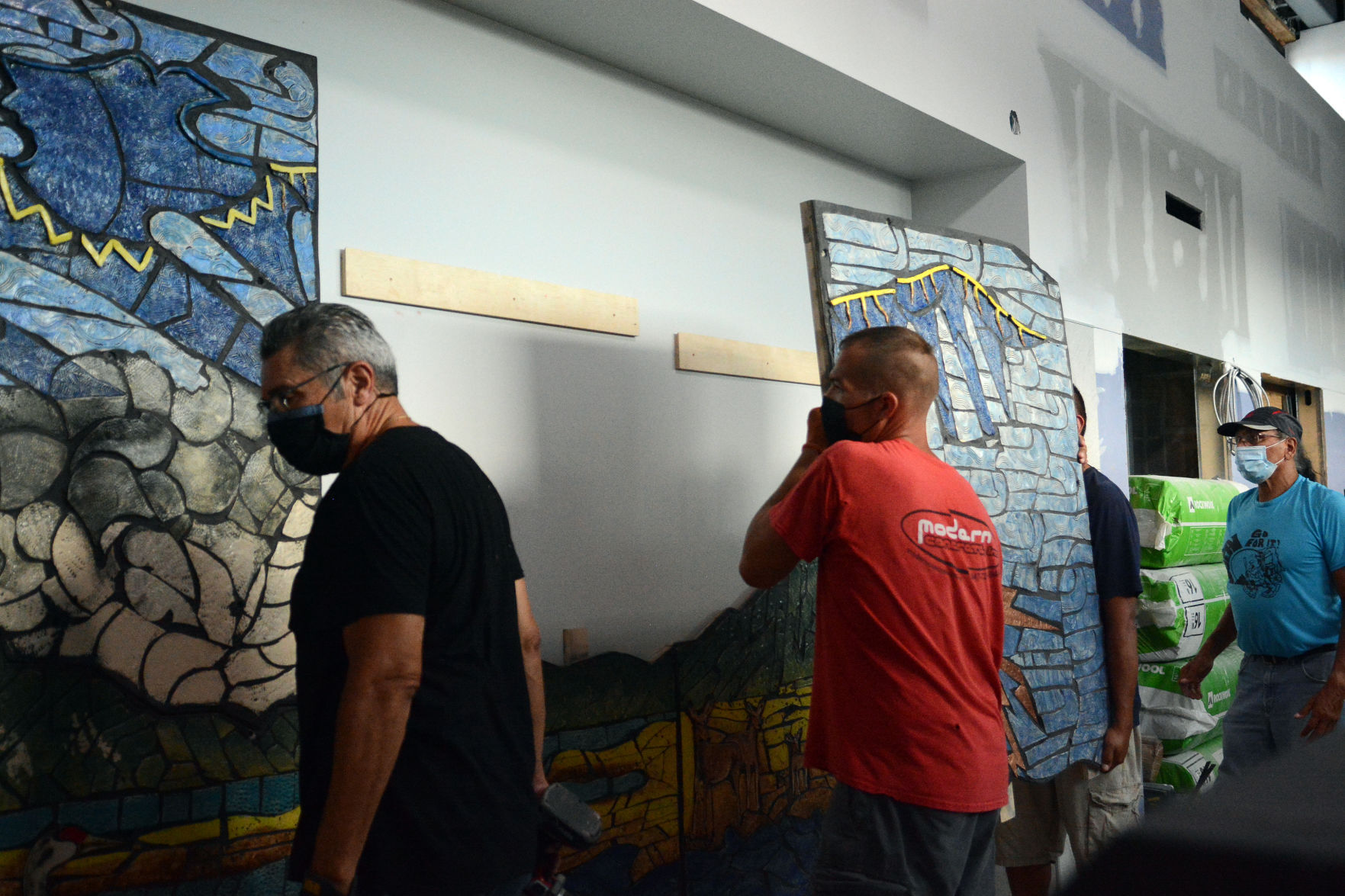 Little Eagle Arts Foundation mural for Baraboo middle school